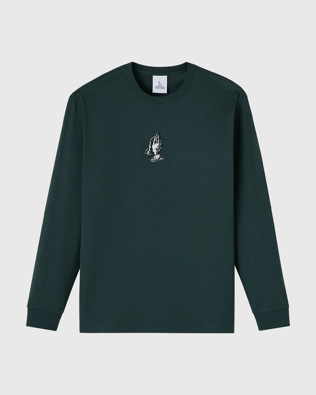 6 God Long Sleeve Tee Midnight Green