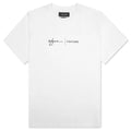 Feature x Wynn Logo Lock Up Tee White