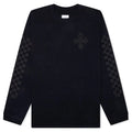 Rhude Cross Logo L S Tee Vintage Black