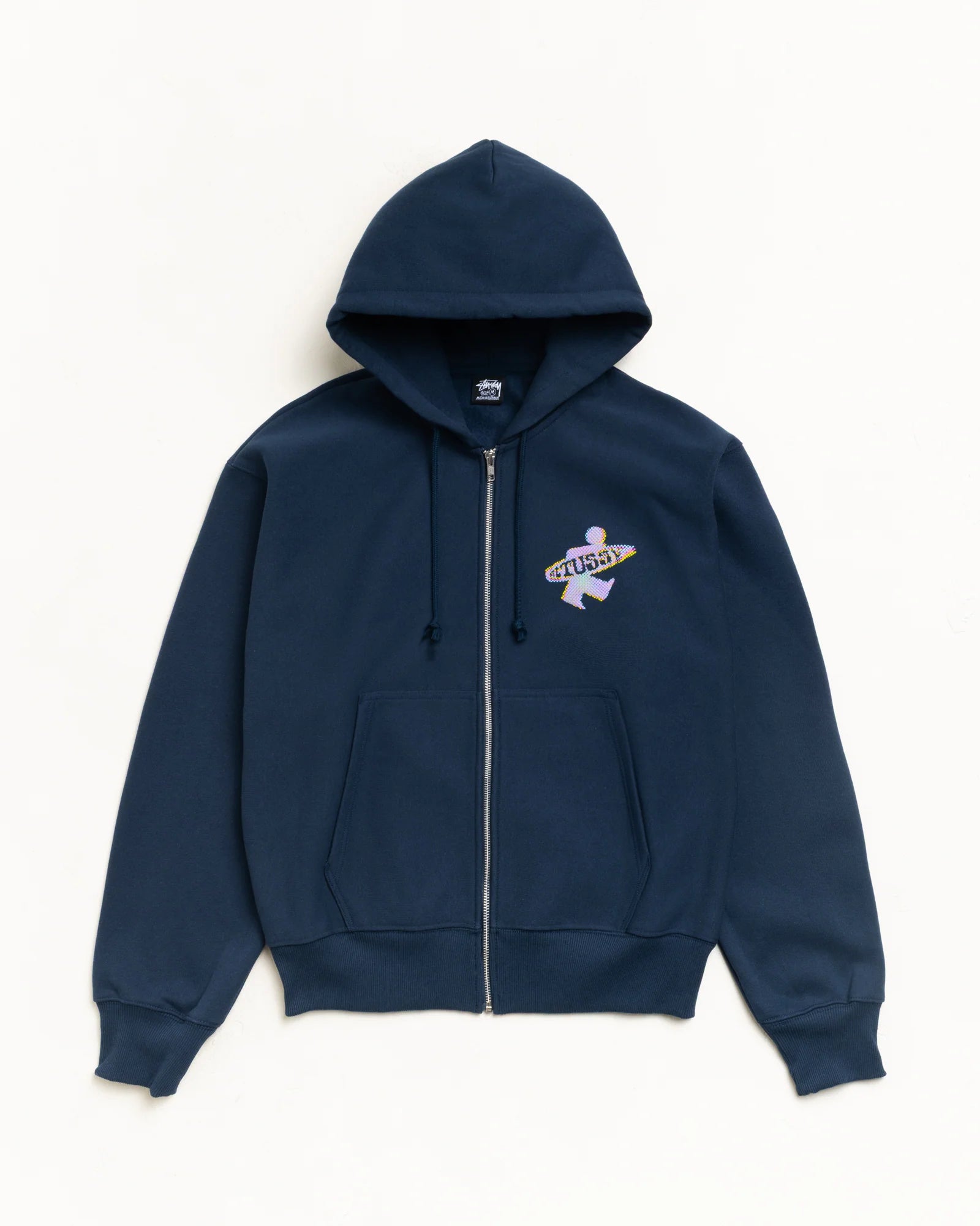 DOT SURF PUFF PRINT ZIP HOODIE
