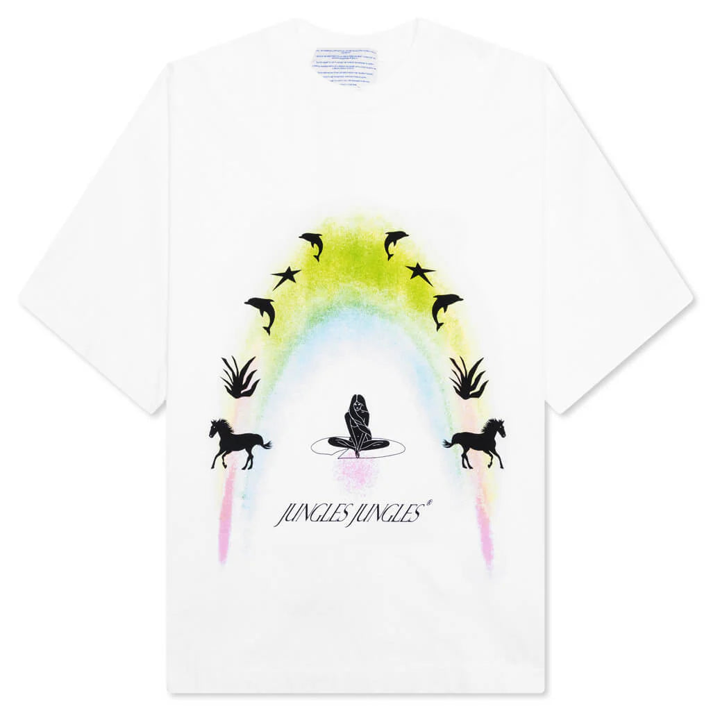 Life Is Magick Tee White