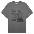 Panther Barbershop S S Tee Grey