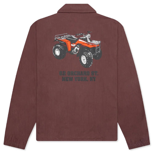 4 Wheeler Coaches Jacket Brown