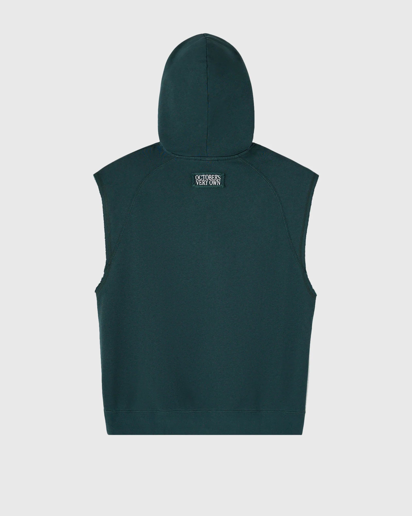 Sleeveless Training Hoodie Midnight Green