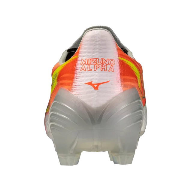 Mizuno Alpha III Elite FG Mens Soccer Cleats White Orange