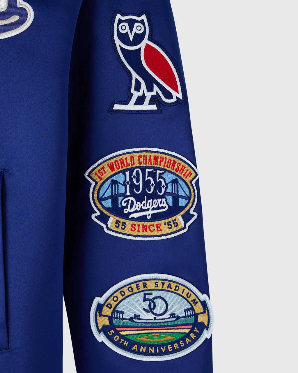 New Era MLB Los Angeles Dodgers Varsity Jacket Blue