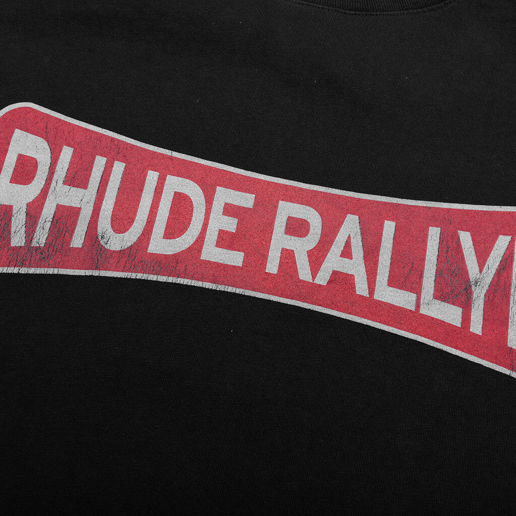 Rhude Rallye Tee Vintage Black