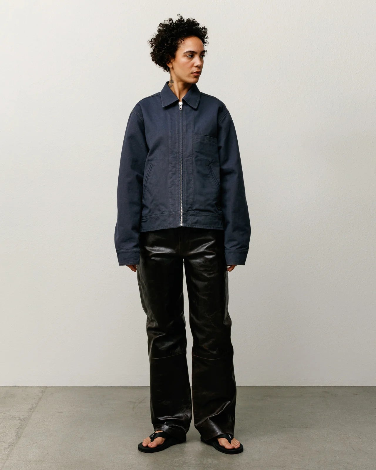 NEW CLASSIC PANT LEATHER