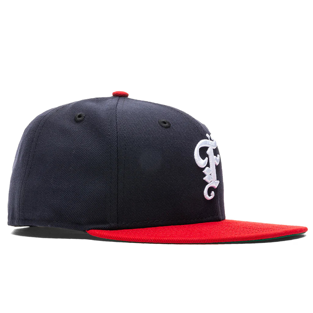 Feature x New Era OE Fitted Cap Navy Red