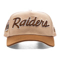 Feature x New Era 9Fifty A Frame Snapback Las Vegas Raiders Chrome Pecan