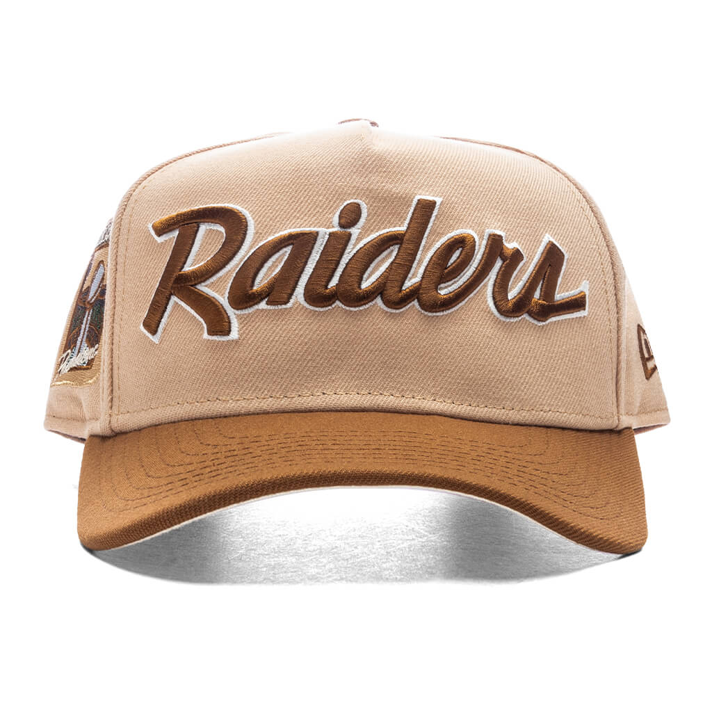 Feature x New Era 9Fifty A Frame Snapback Las Vegas Raiders Chrome Pecan