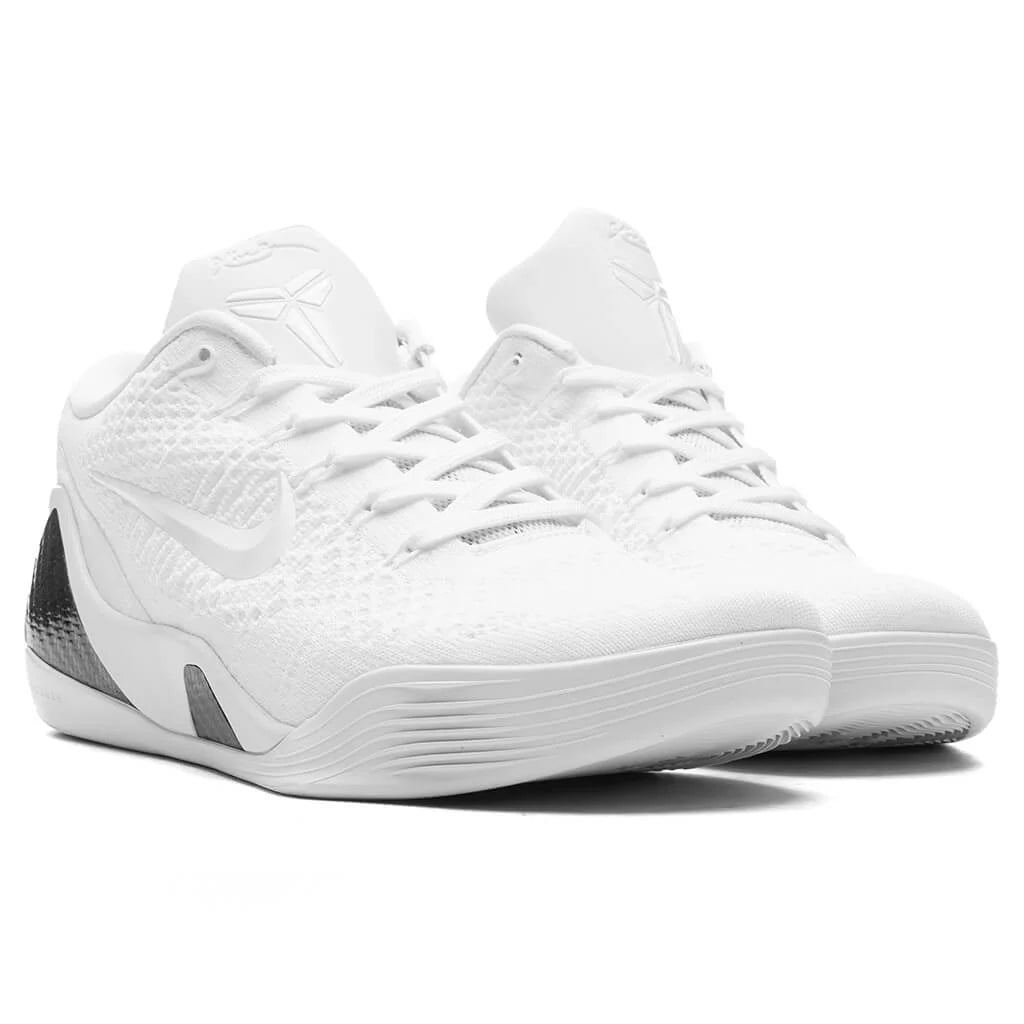 Kobe 9 Elite Low Protro Halo White White