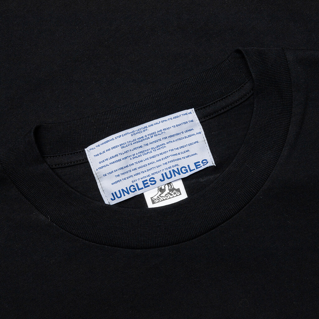 Anywhere But Here Tee Black