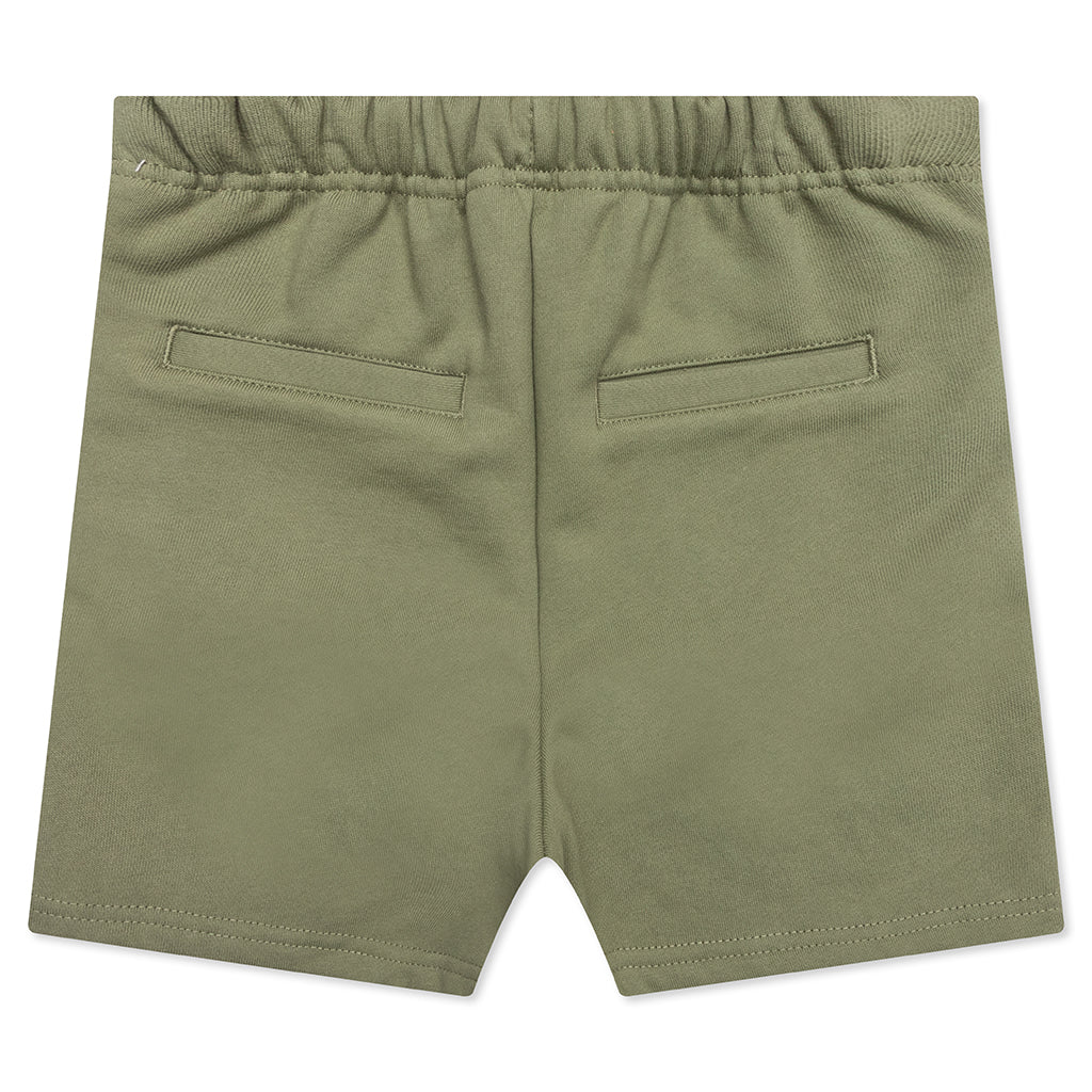 Kids Academy Sweatshorts Oil Green