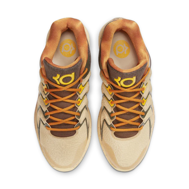 Tenis Nike KD17 Bege Amarelo