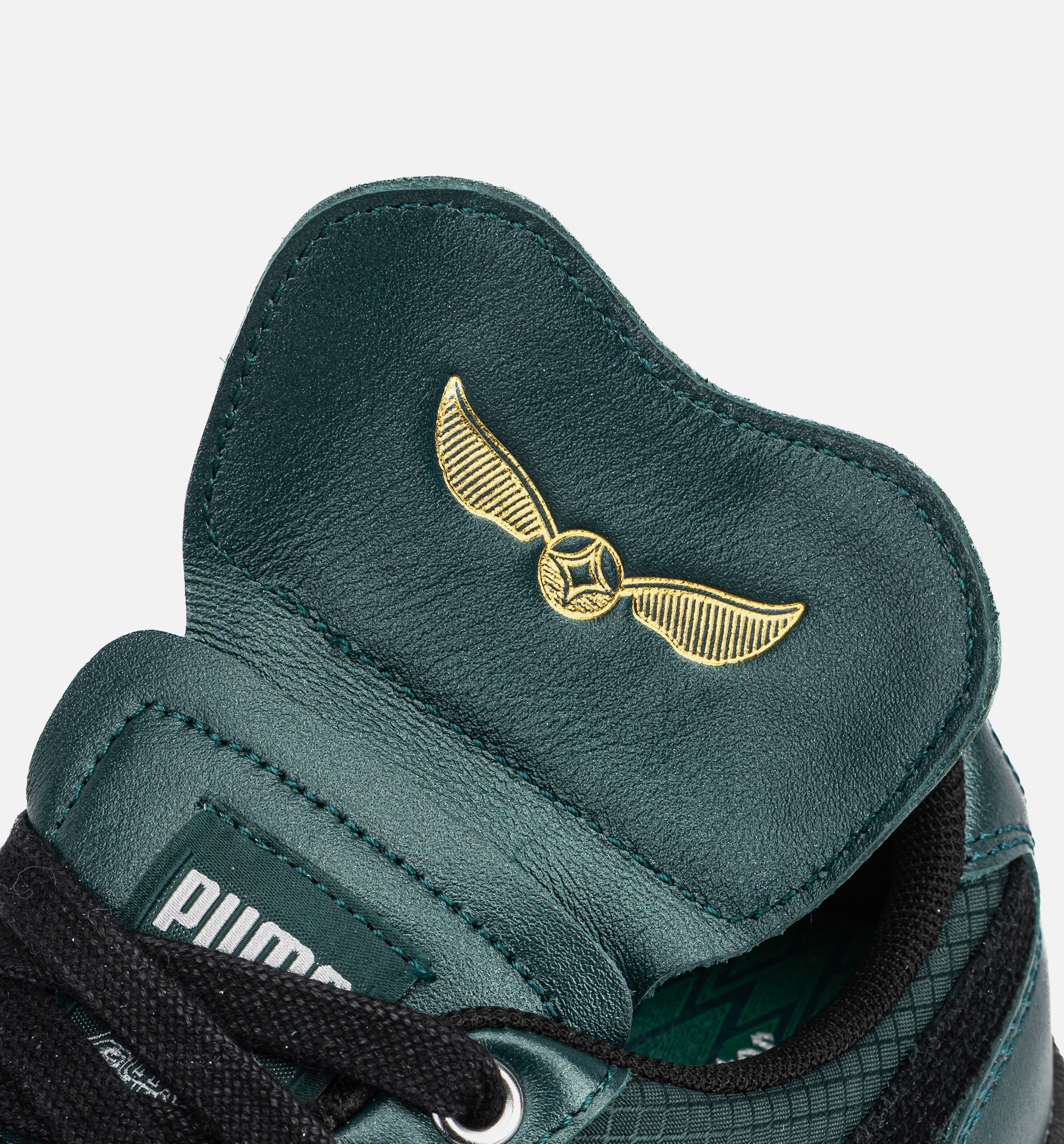 Harry Potter x Palermo Slytherin Grade School Lifestyle Shoe Dark Myrtle Black Free Shipping