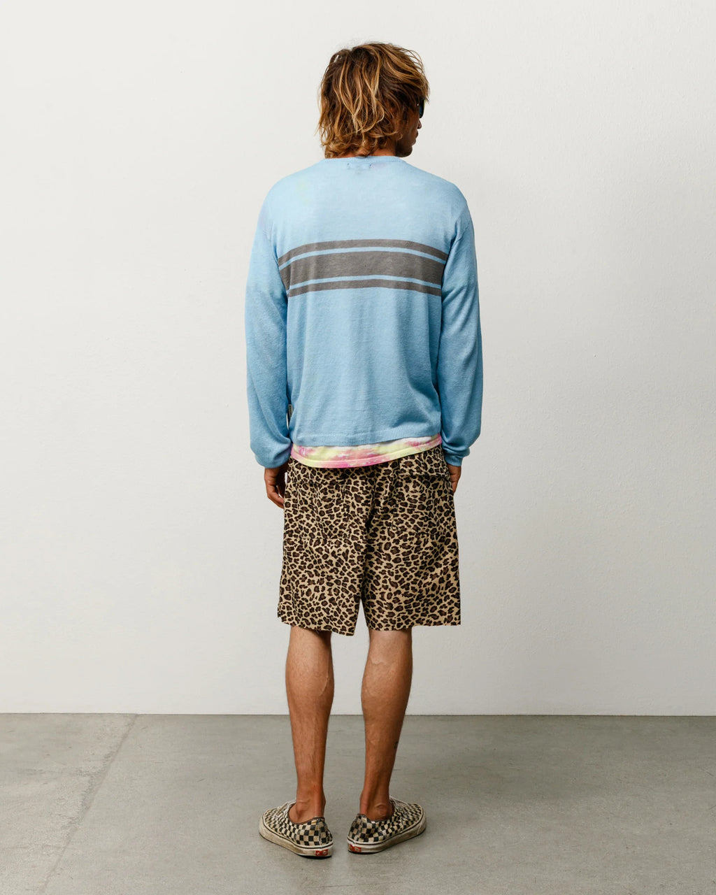 LIGHTWEIGHT STRIPED SWEATER