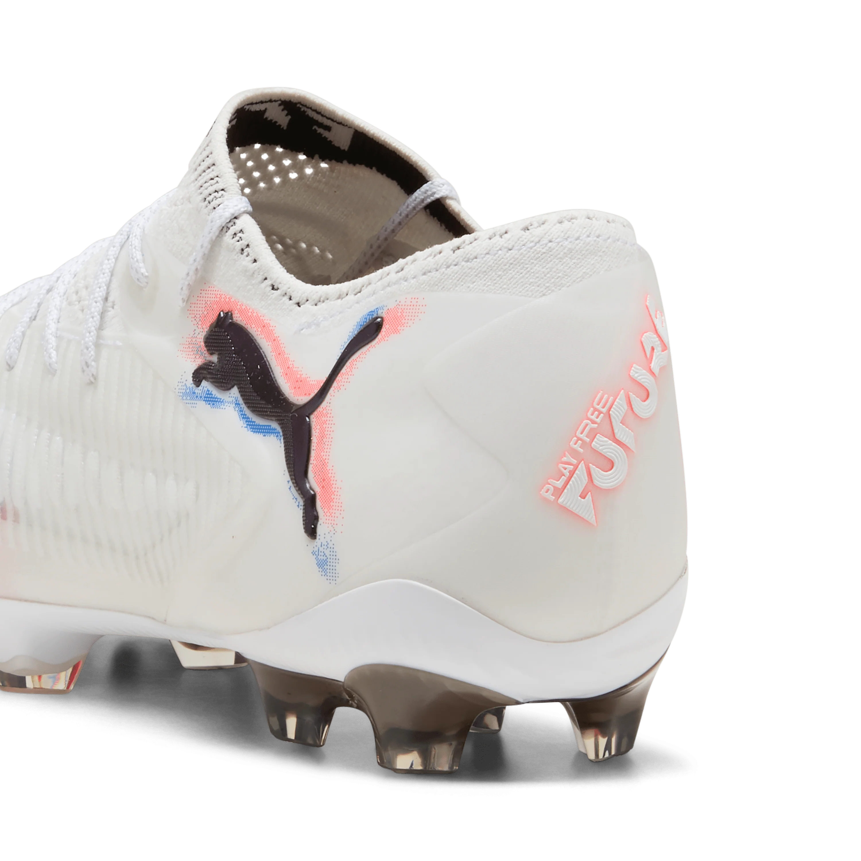 PUMA Future 8 Ultimate Low Firm Ground Soccer Cleats White Black