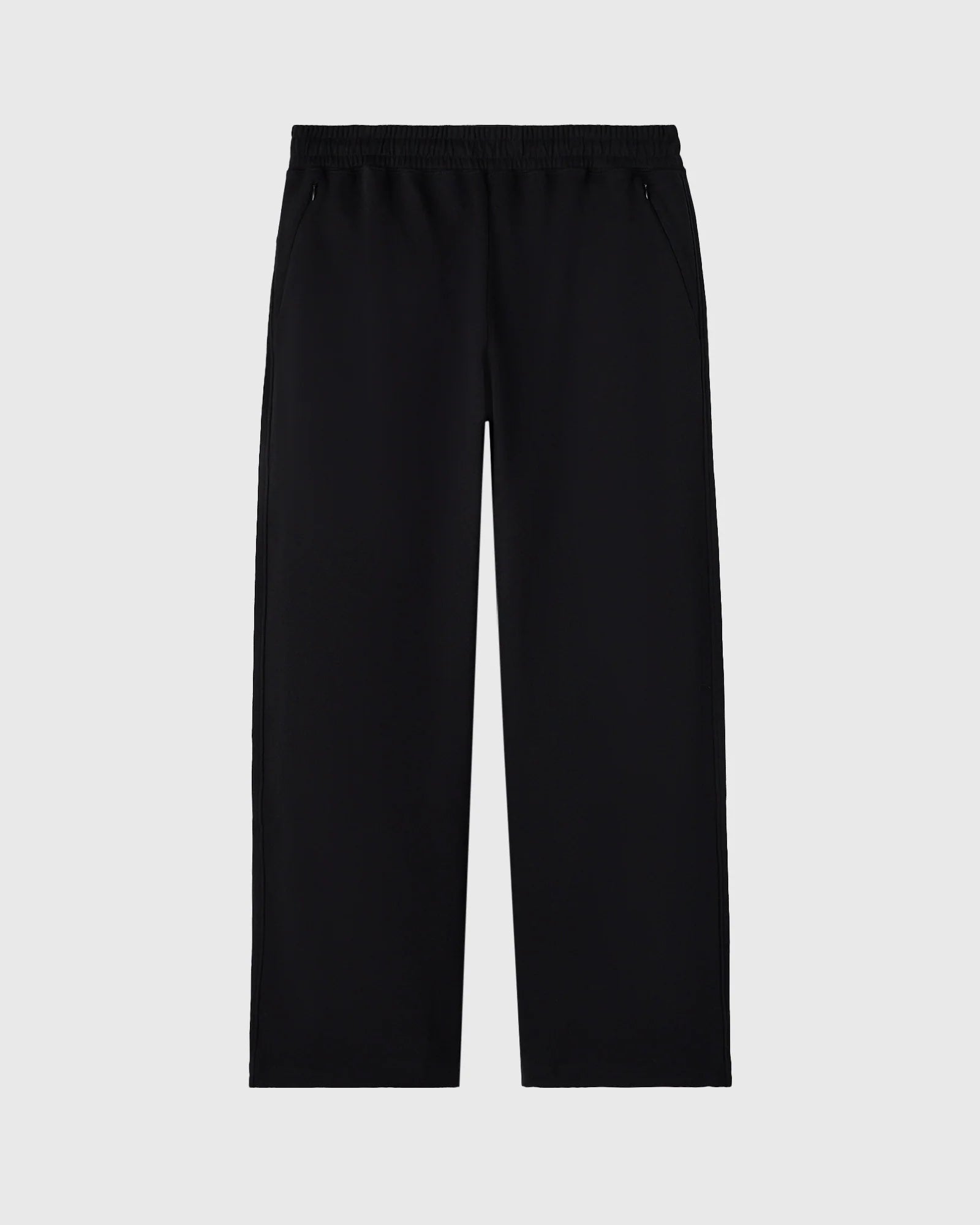 Double Knit Script Sweatpant Black