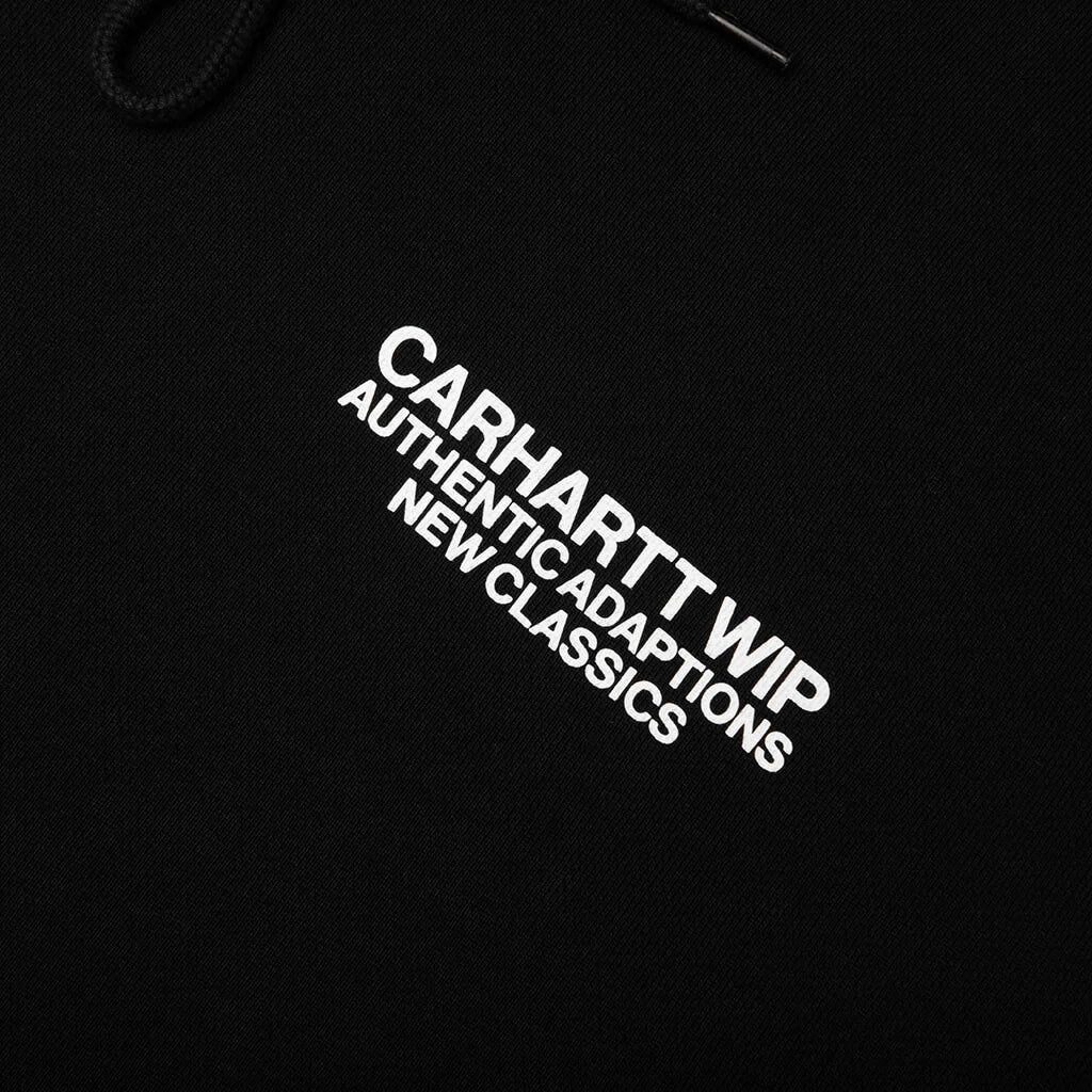 Hooded Sean Hamilton Sweatshirt Black