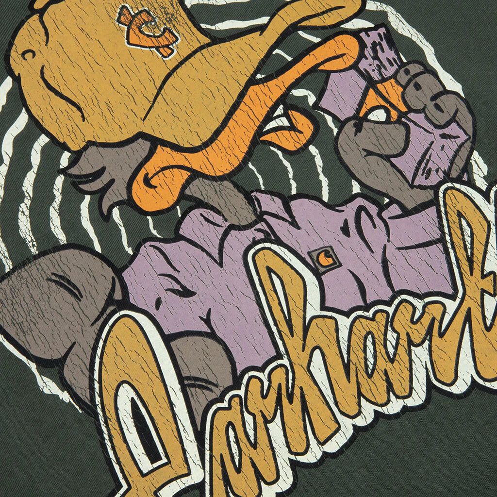 S S Chedda T Shirt Opuntia Heavy Stone Wash