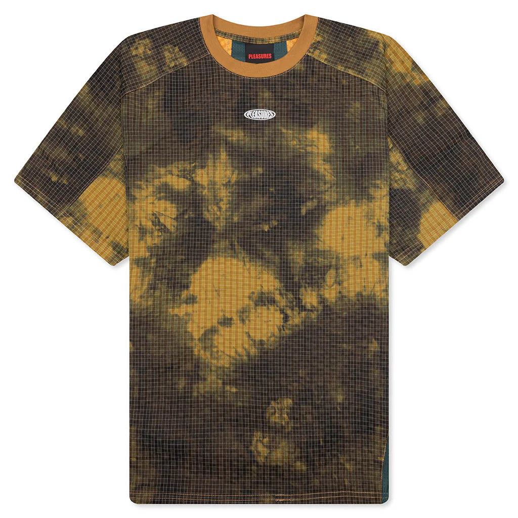 Oval Tech T Shirt Yellow