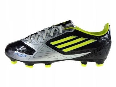 adidas Kids F10 Trx FG J Firm Ground Soccer Cleats Silver Black