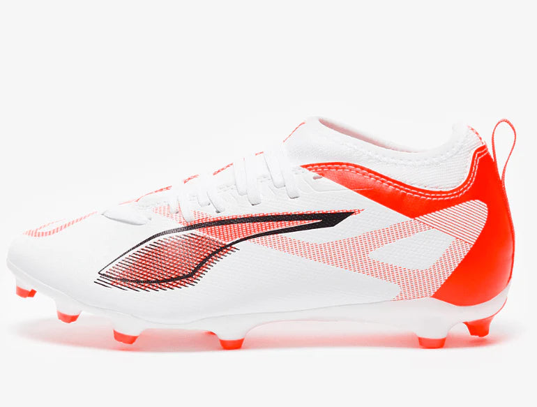 PUMA Ultra 5 Match FG AG Firm Multi Ground Soccer Cleats Junior White