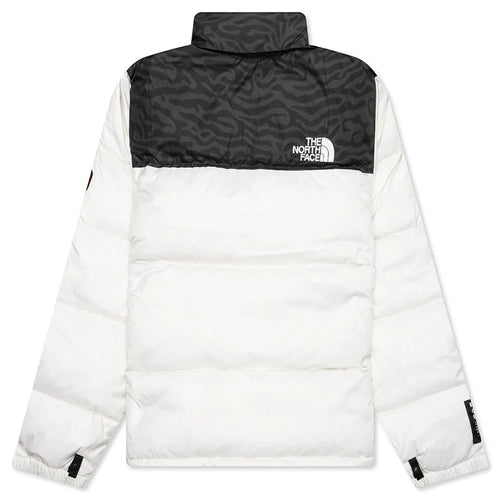 1996 Retro Nuptse Jacket White Dune
