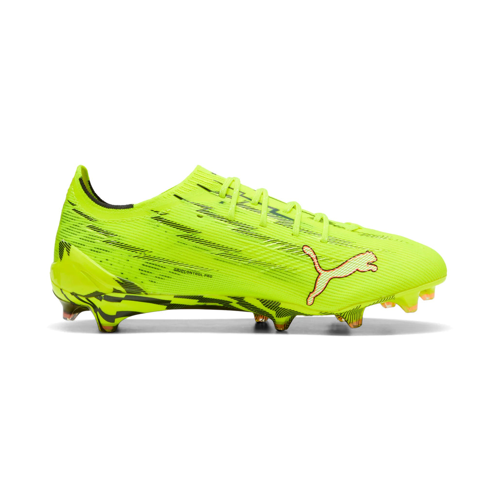 PUMA Ultra 6 Ultimate FG Firm Ground Mens Soccer Cleats Yellow Black Red