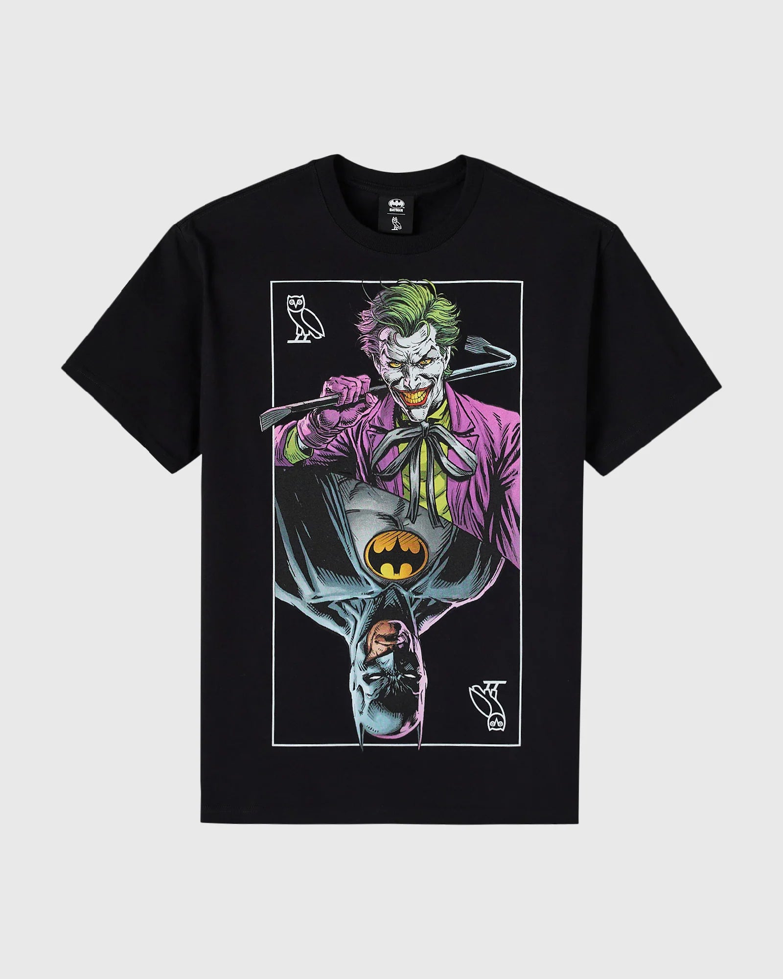 Batman The Joker Mirror Tee Black