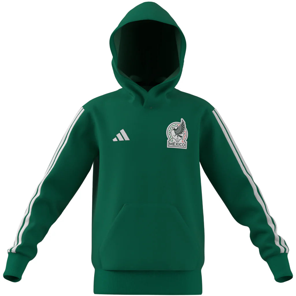 adidas Mexico DNA Youth Soccer Hoodie Green