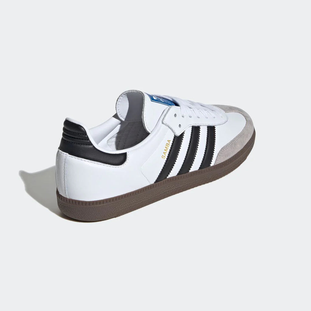 ADIDAS SAMBA OG CLOUD WHITE CORE AND BLACK GUM