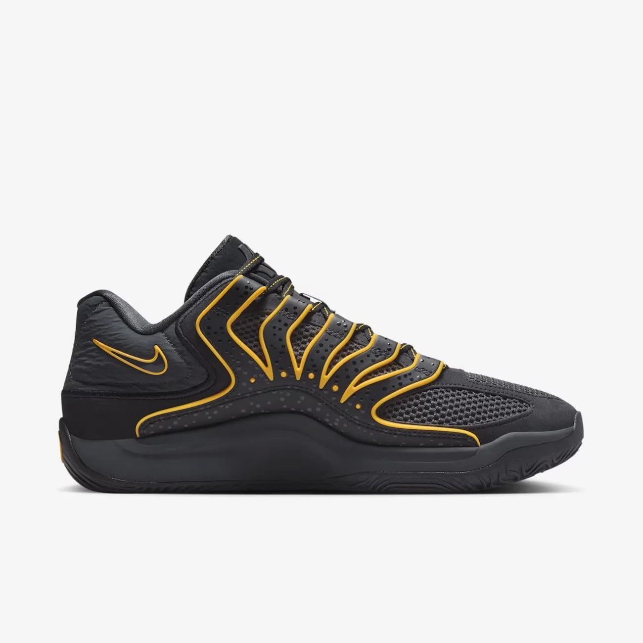 Tenis Nike KD18 Preto Amarelo