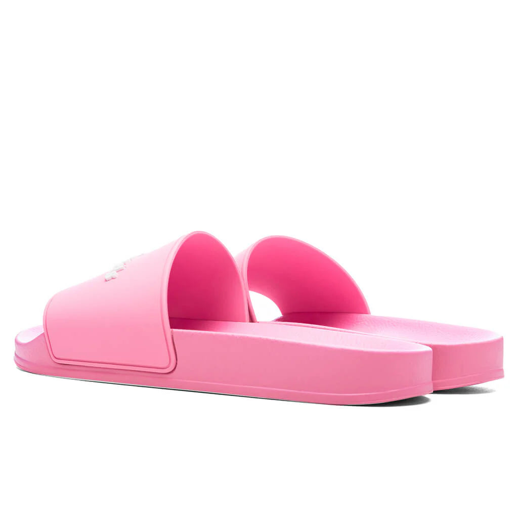 Classic Logo Pool Slider Fuchsia Fluorescent