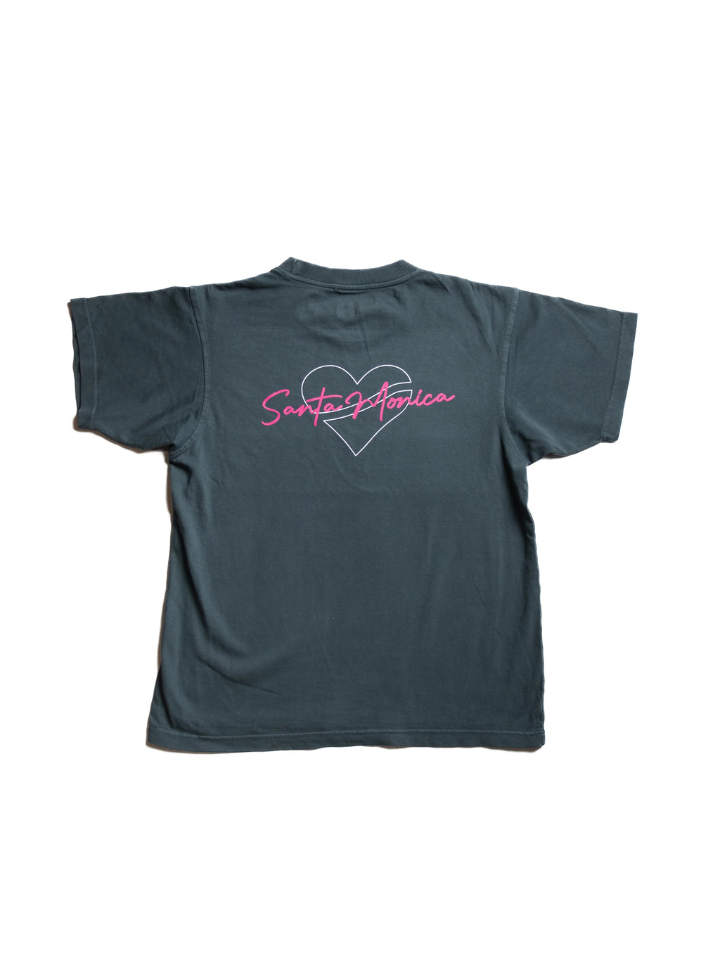 Heartbreak Santa Monica Outline Heart Tee