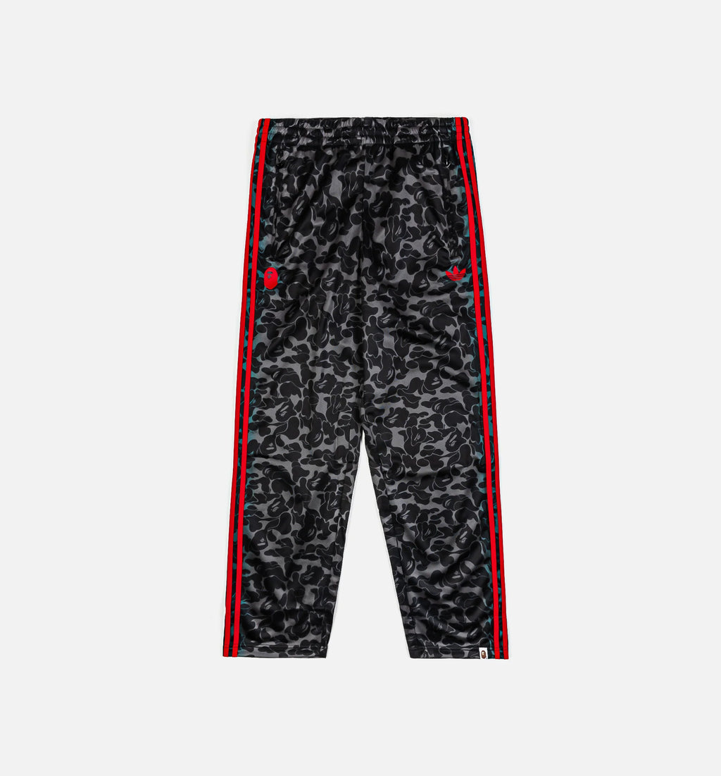 Bape x Adidas All Over Print Track Mens Pant Black