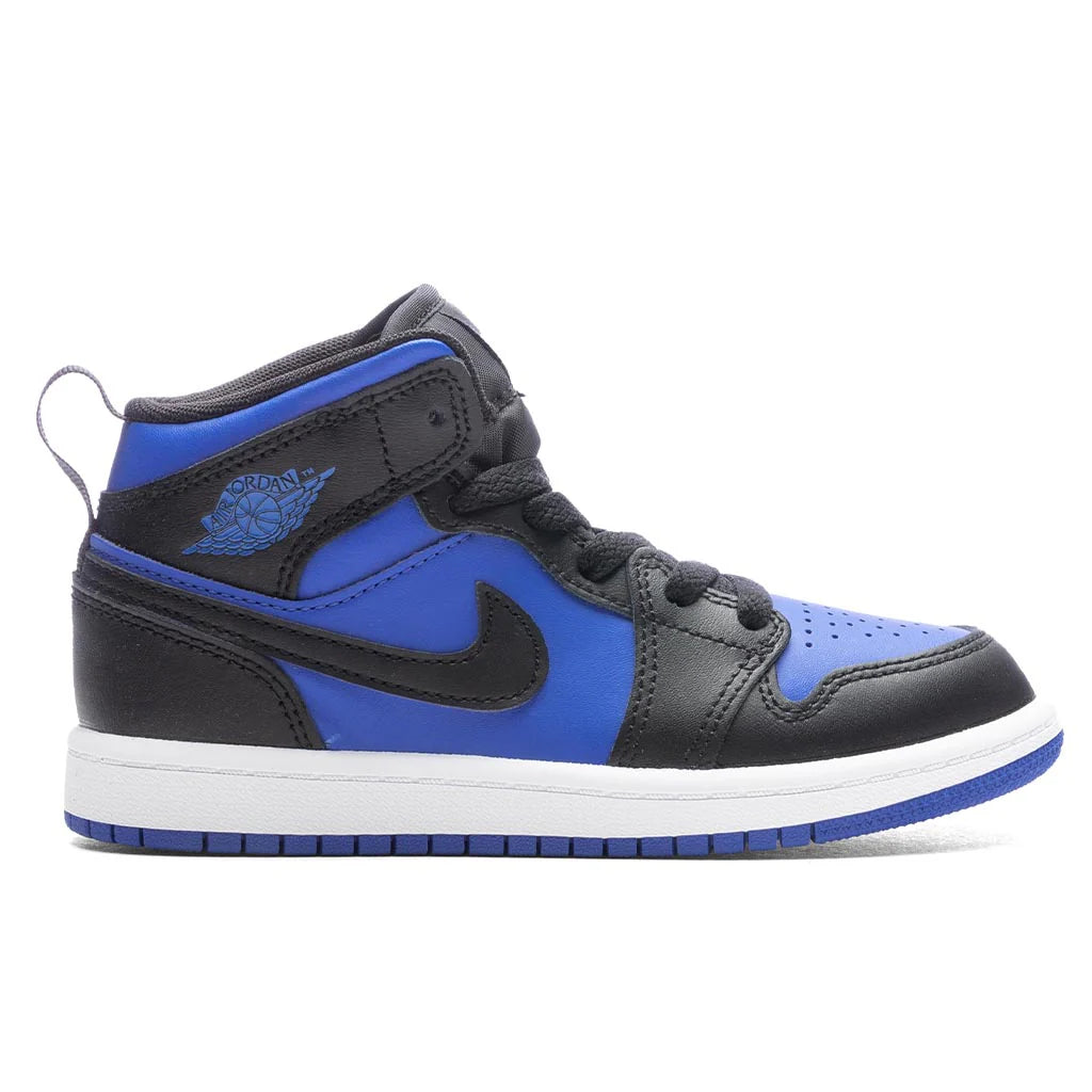 Air Jordan 1 Mid PS Black Royal Blue White