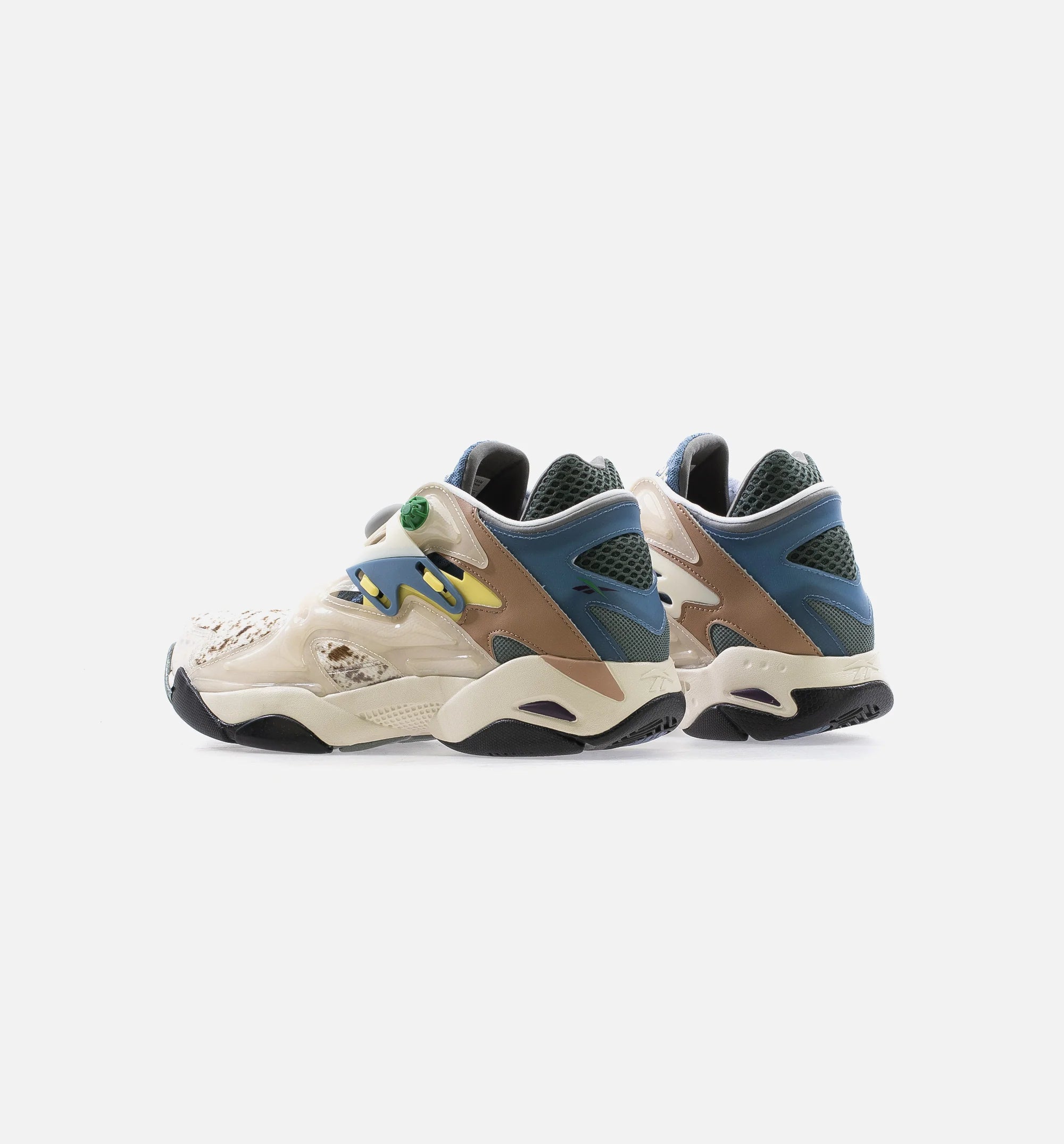Pump Court Braindead Mens Lifestyle Shoe Beige Blue