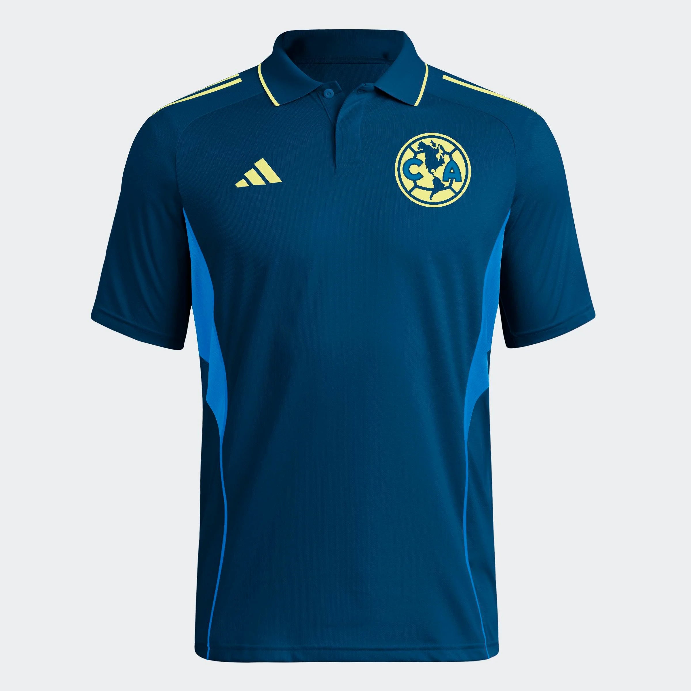 adidas America Tiro 25C Mens Soccer Polo M Blue