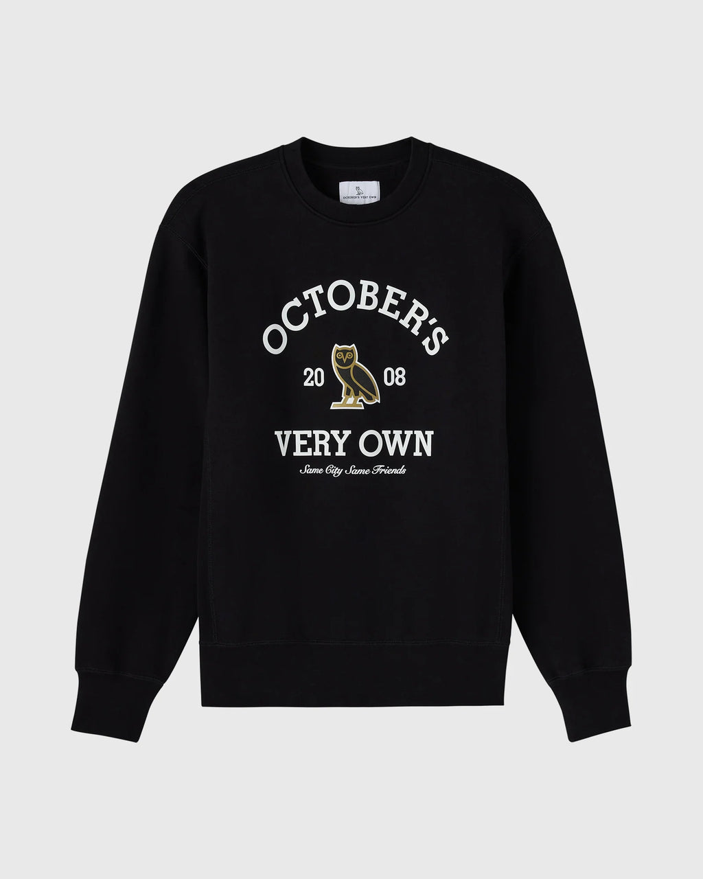Collegiate Crewneck Black