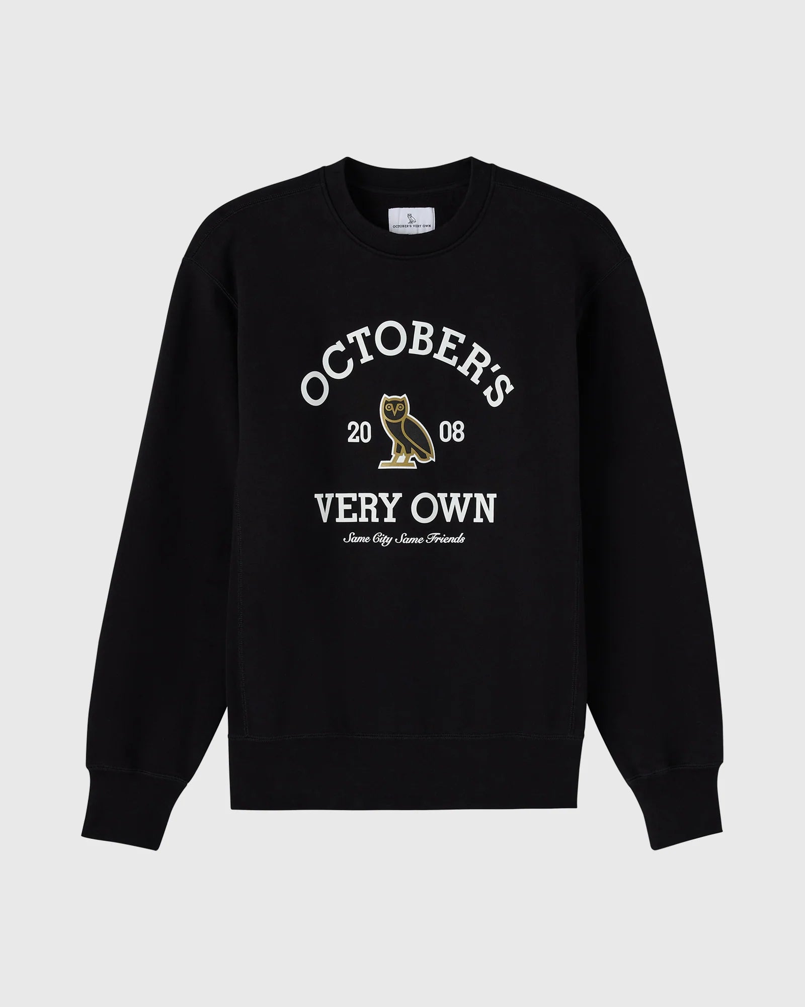 Collegiate Crewneck Black