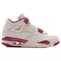 Womens Air Jordan 4 Retro Valentines Day Pale Ivory Sierra Red Tough Red