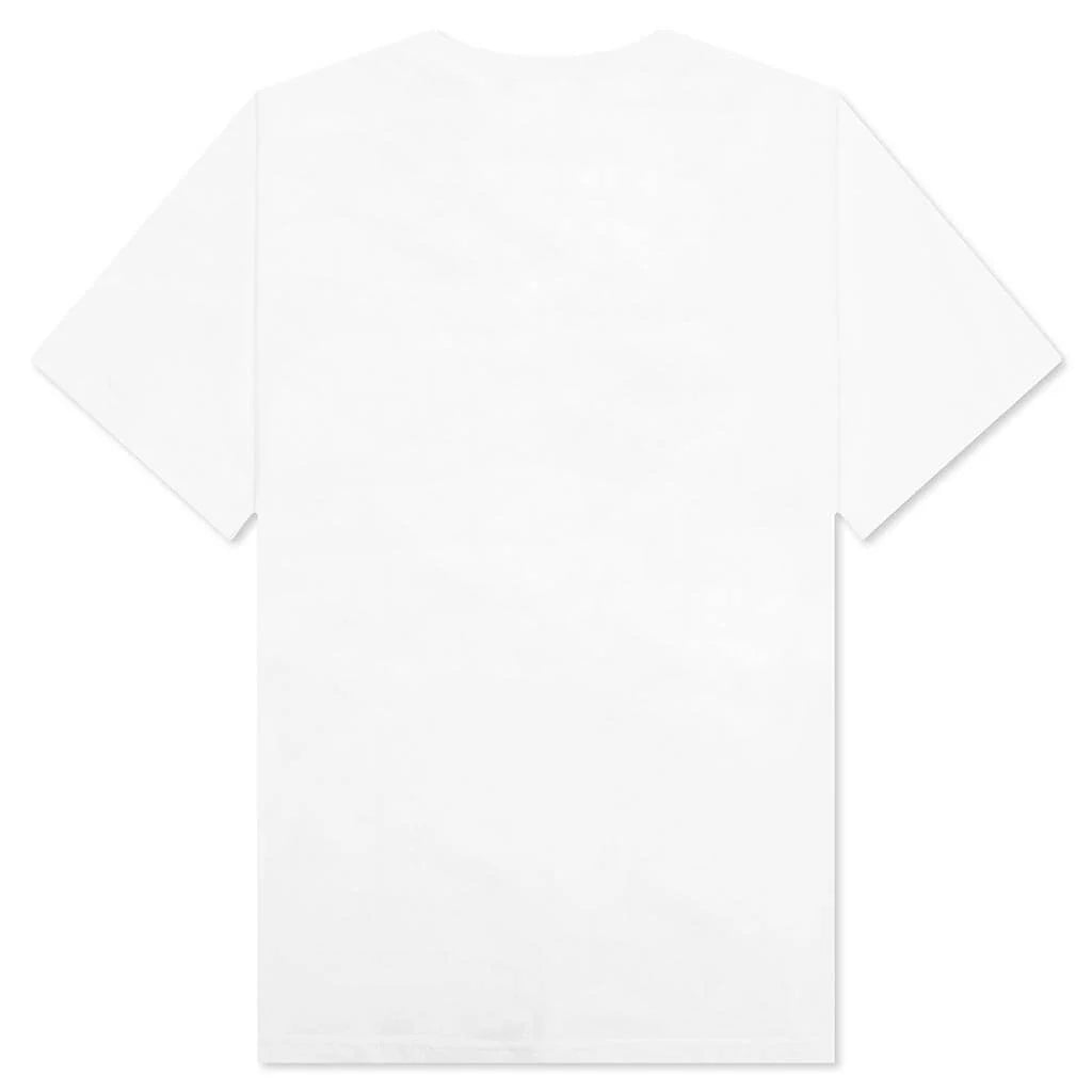 Script Tee Optic White