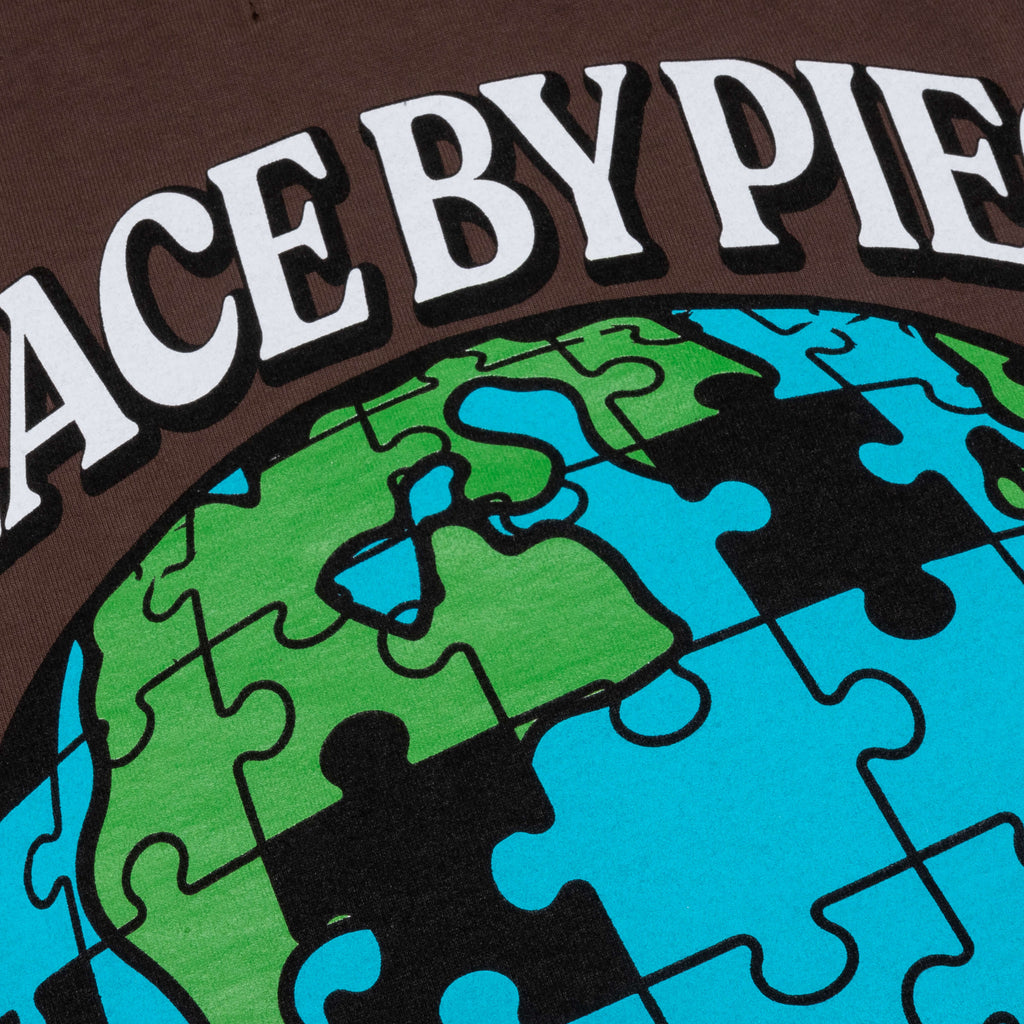 Peace by Piece Tee Bitter Chocolate