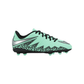 Nike JR Hypervenom Phelon II FG Soccer Cleats Green Glow Hyper Orange Metallic Silver