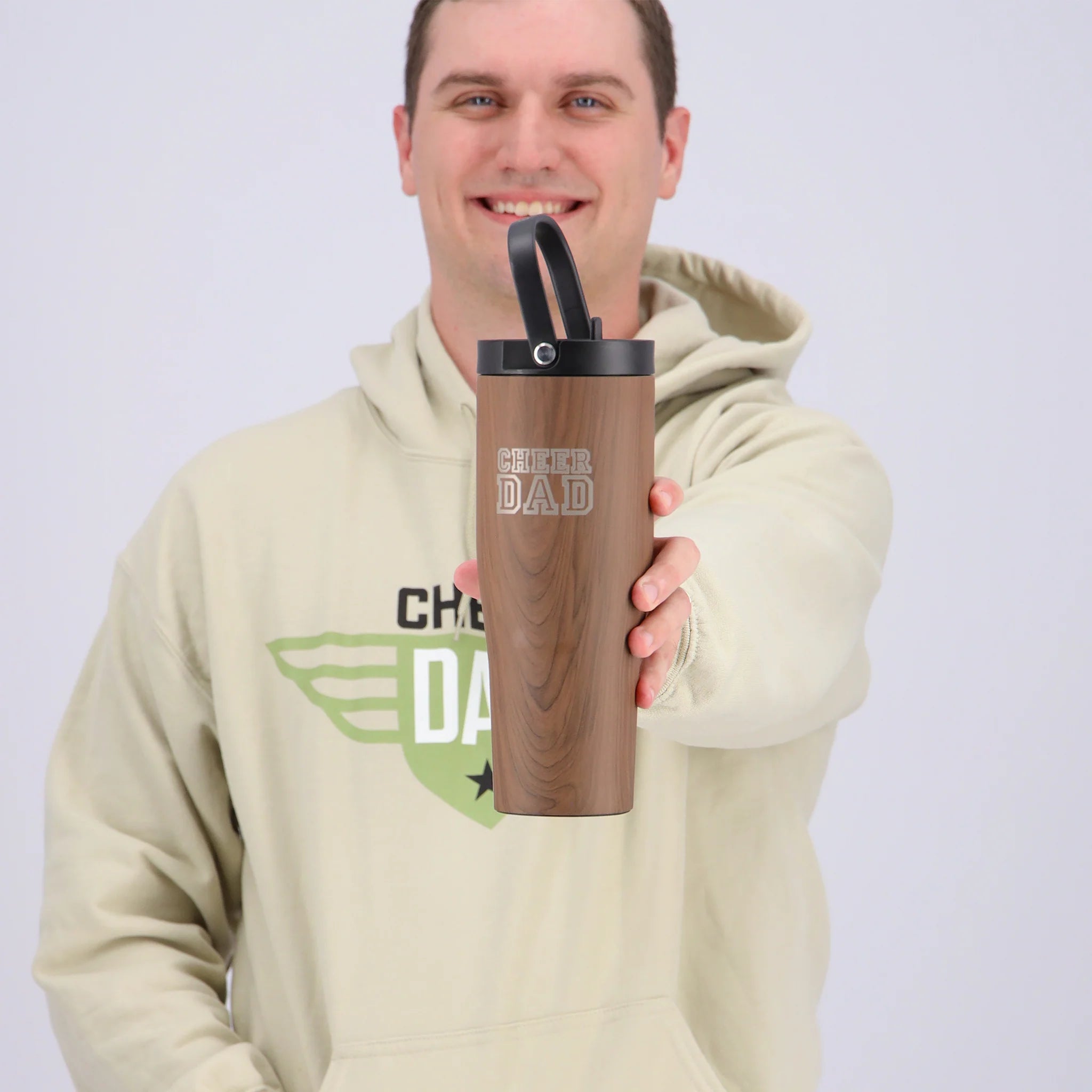 Corkcicle Cheer Dad Wood 30oz