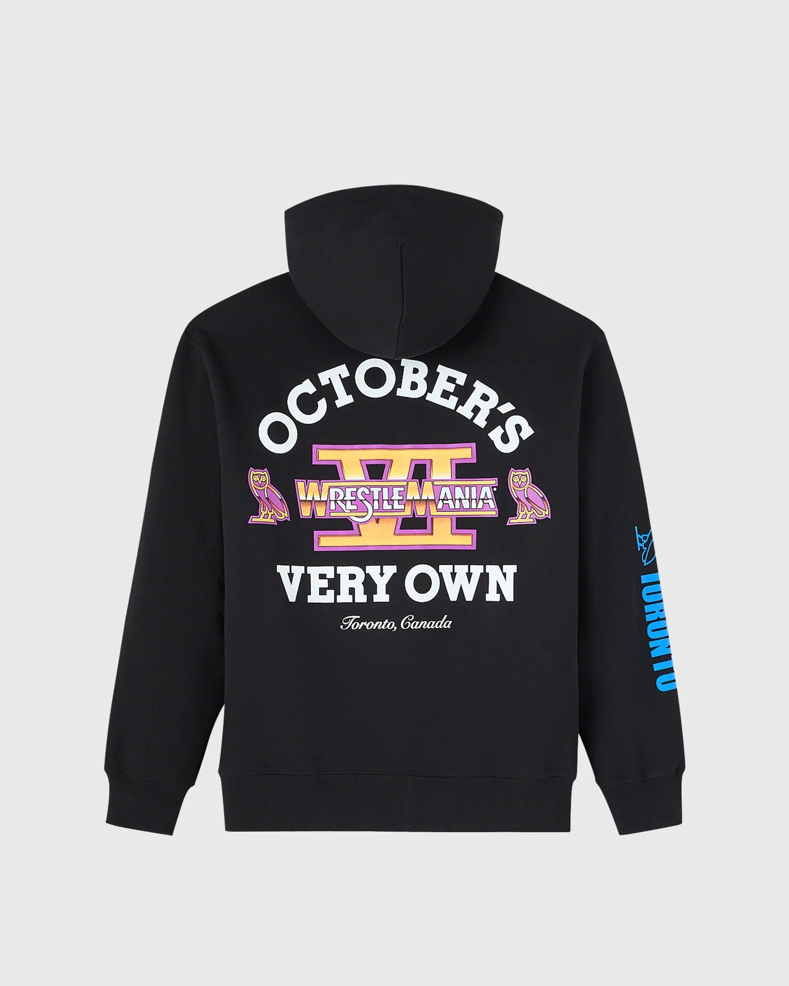 WWE Wrestlemania VI Full Zip Hoodie Black