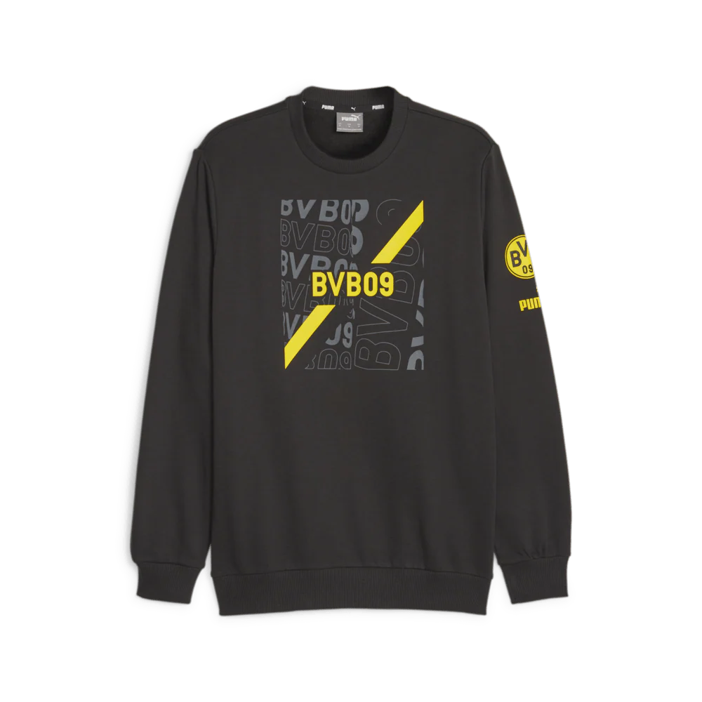 PUMA Borussia FtblCore Graph Crew Sweatshirt