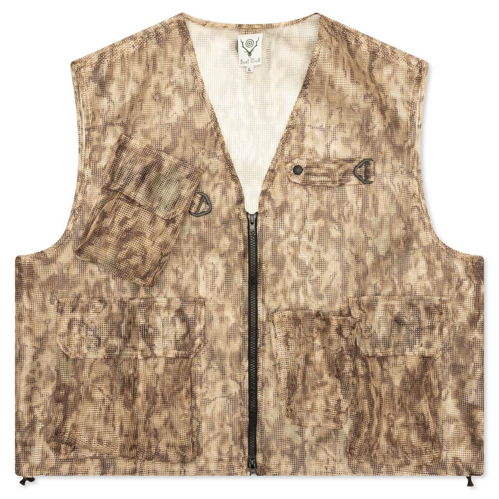 Bush Trek Vest Horn Camo